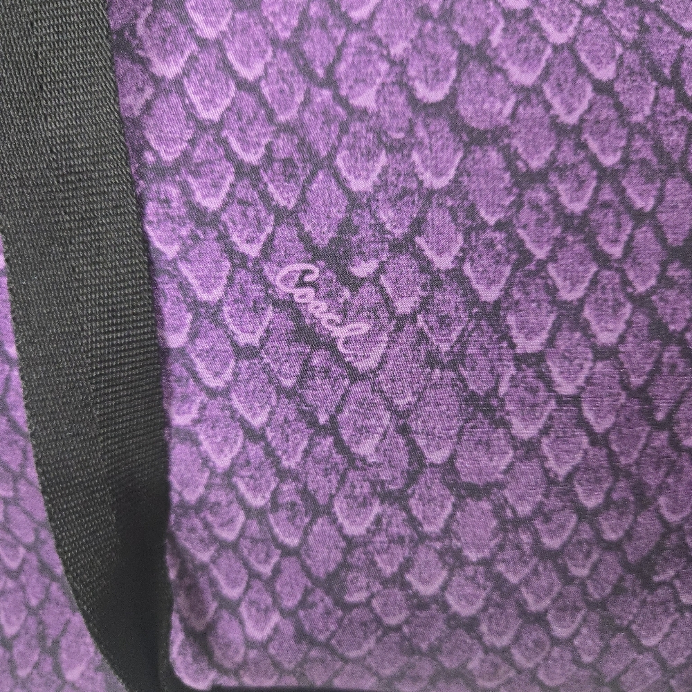 Coach purple tote bag - Picture 5 of 10